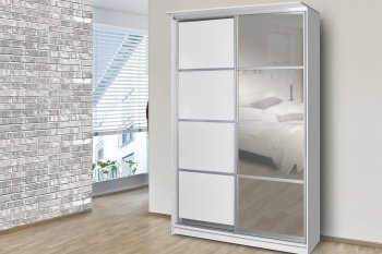 Шкаф-купе 2-х дверный PRO-01 150 см
